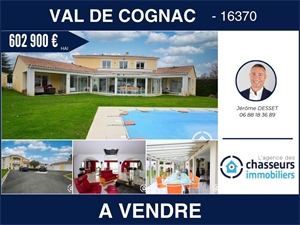 maison à la vente -   16370  CHERVES RICHEMONT, surface 374 m2 vente maison - UBI454884674